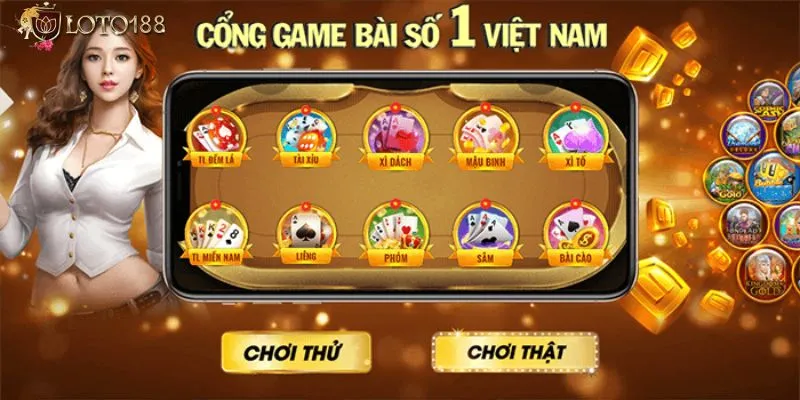 Game bài tại Loto188 luật chơi như thế nào?