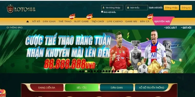 Giới thiệu về nền tảng LOTO188